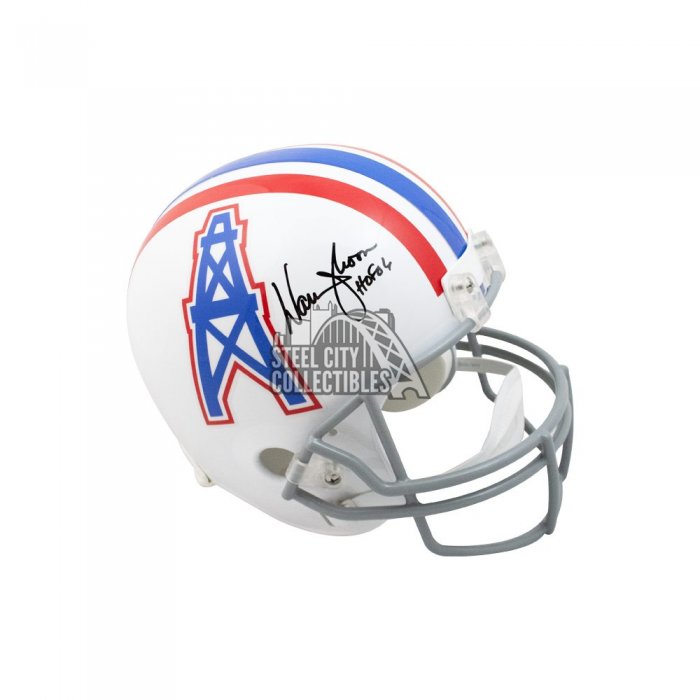 : Allen Pinkett Houston Oilers Autographed Mini Helmet Inscribed  91 AFC Cent Champs Autographed - Autographed NFL Mini Helmets :  Collectibles & Fine Art