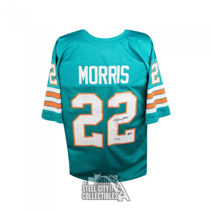 MERCURY MORRIS Unsigned Custom Miami White Sewn New Football Jersey Sizes  S-3XL