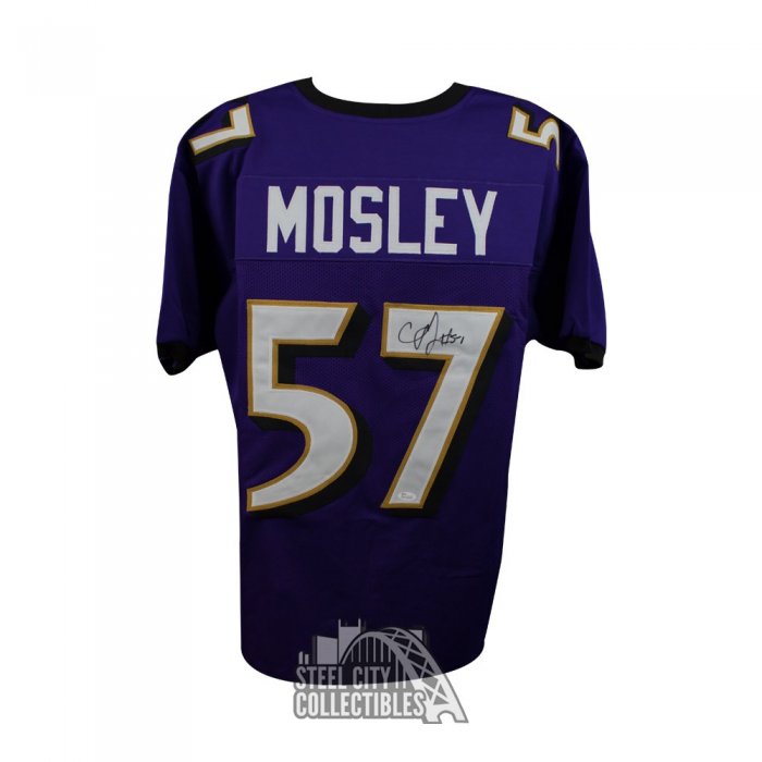 C.J. Mosley Signed Jersey (JSA COA)