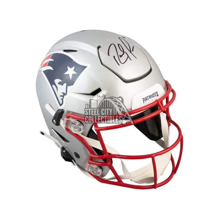 New England Patriots Authentic Full Size SpeedFlex Helmet — Game