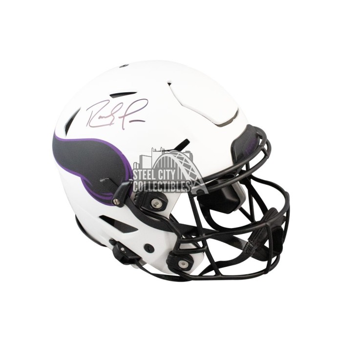 Randy Moss Signed Minnesota Vikings Authentic Speed Flex Helmet 2 Insc BAS  25476 – Denver Autographs