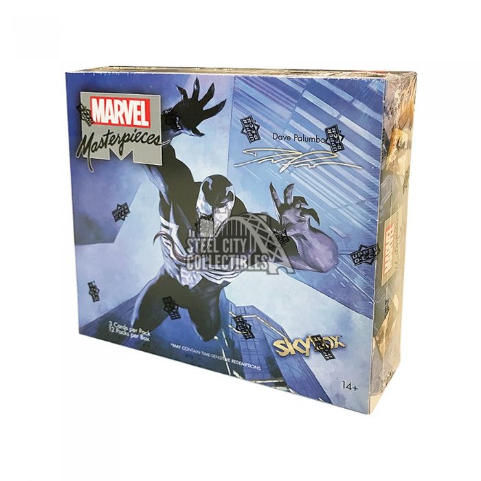 2020 Upper Deck Marvel Masterpieces Hobby Box Steel City Collectibles