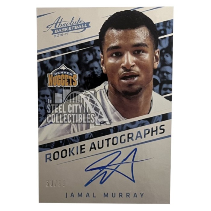 Jamal Murray 2016-17 Panini Absolute Autograph Rookie Card #6 60/99 ...