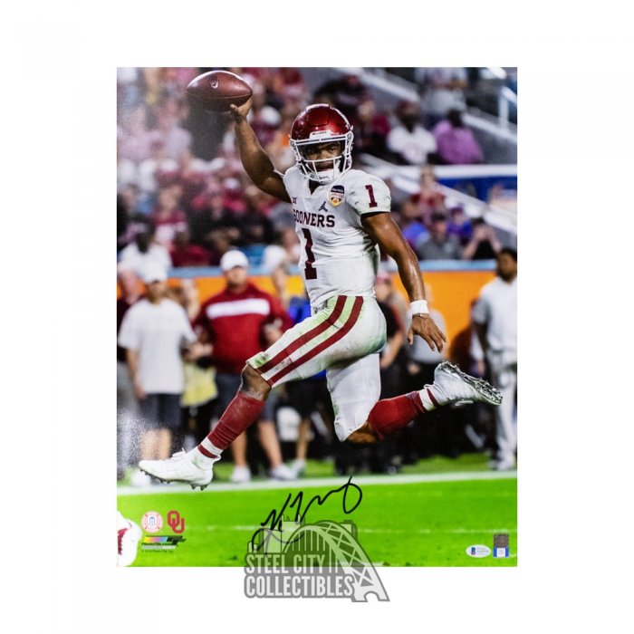 Kyler Murray Autographed Arizona Custom Football Jersey - BAS COA (Black Ink)