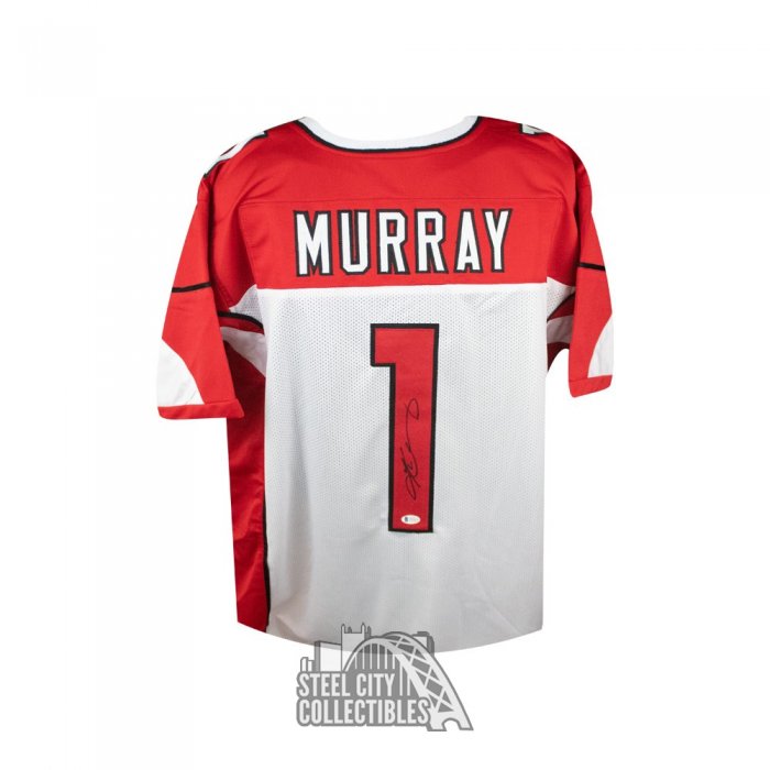 Beckett ARIZONA CARDINALS KYLER MURRAY SIGNED AUTOGRAPHED BLACK FOOTBALL  JERSEY