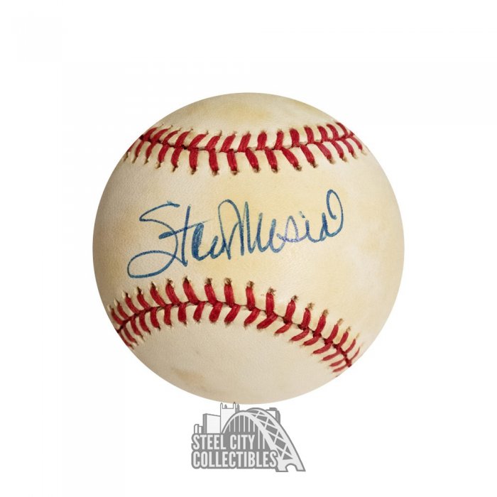 Stan Musial HOF 69 Autographed Official MLB Baseball - JSA COA