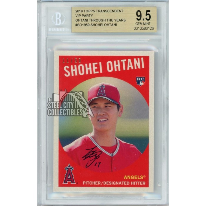 2022 Topps Chrome Shohei Ohtani Autograph card Jersey Numbered 17/50