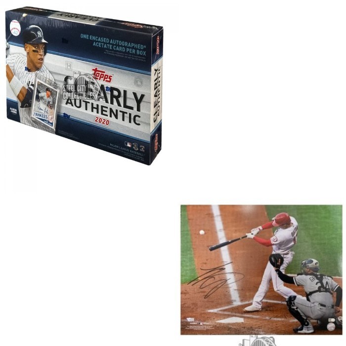 2020 Topps Clearly Authentic Baseball 20 Box Case Random Team