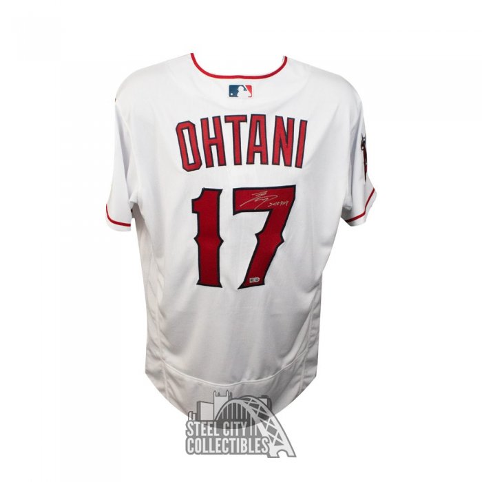 YOUTH L Shohei Ohtani LA Los Angeles Angels MLB white baseball jersey -  Body Logic