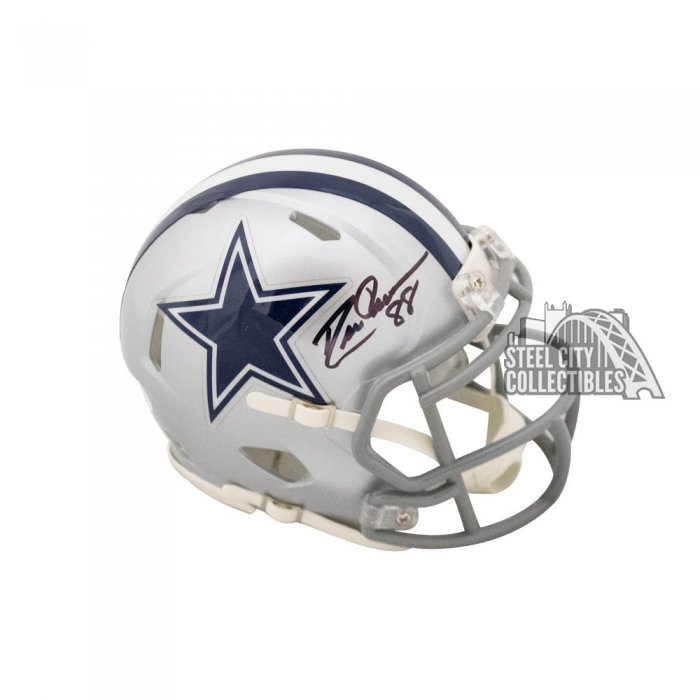 Drew Pearson Signed Cowboys Throwback Mini Helmet JSA COA – Rileys