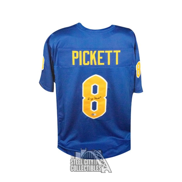 Kenny Pickett Signed Custom Black Pro-Style Football Jersey — TSEShop