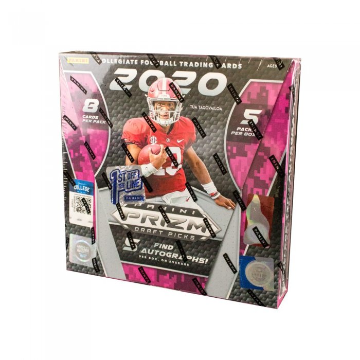 2020 Panini Prizm Draft Picks Football Checklist, Release Date, Box Info