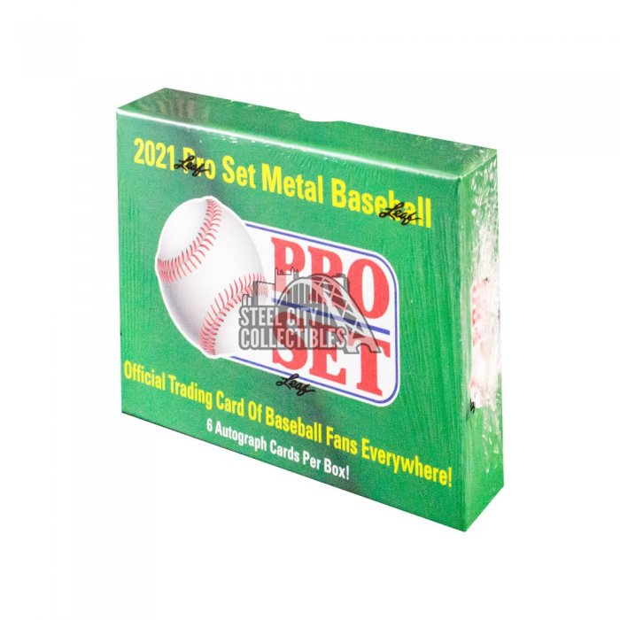 2022 Panini Capstone Baseball Hobby outlet Box + Leaf Pro Set Metal Hobby