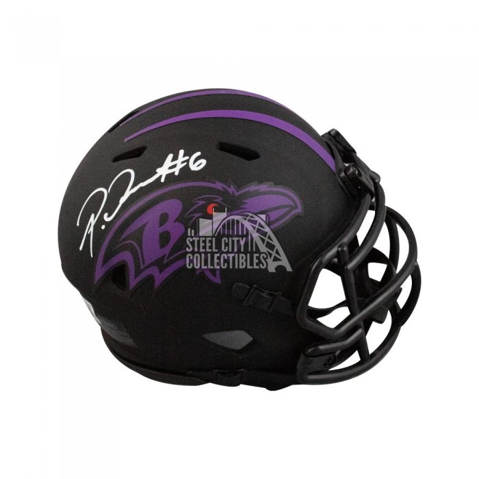 Patrick Queen Autographed Baltimore Ravens Lunar Eclipse White