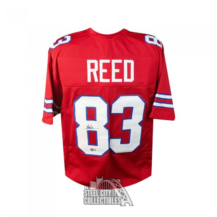 Andre Reed Buffalo Bills Signed Autographed White Custom Jersey