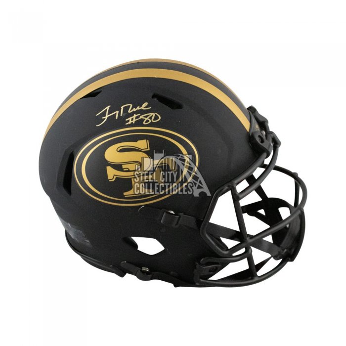 Rice & Montana Signed San Francisco 49ers Speed Authentic Eclipse NFL Helmet  – Radtke Sports