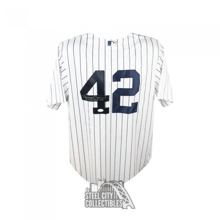 Mariano Rivera Autographed New York Yankees P/S Nike Jersey- Beckett W  Hologram