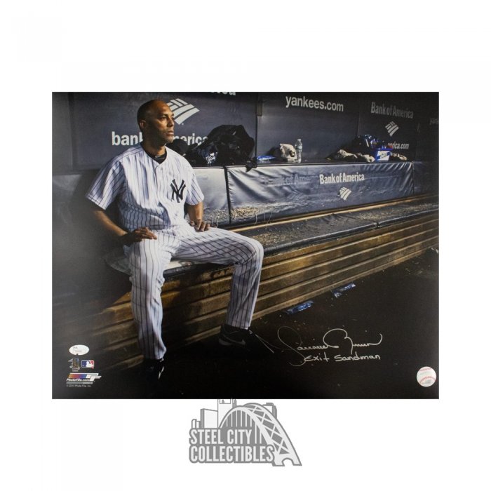 Mariano Rivera New York Yankees Signed Final Game 16x20 Photo JSA