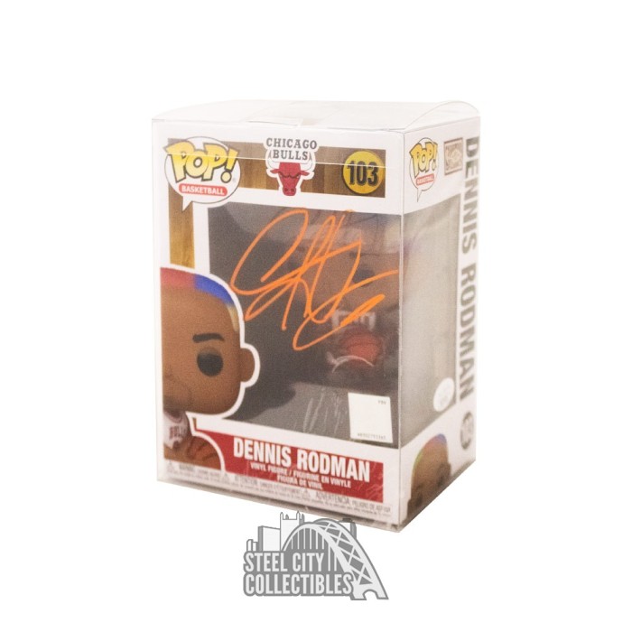 Dennis Rodman Signed Jersey (PIA) Players Ink Authentication ✓ Chicago – Da  Funko Shop