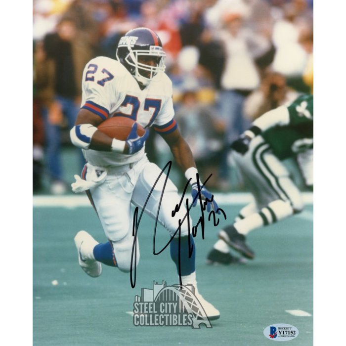 Rodney Hampton Signed Giants Jersey