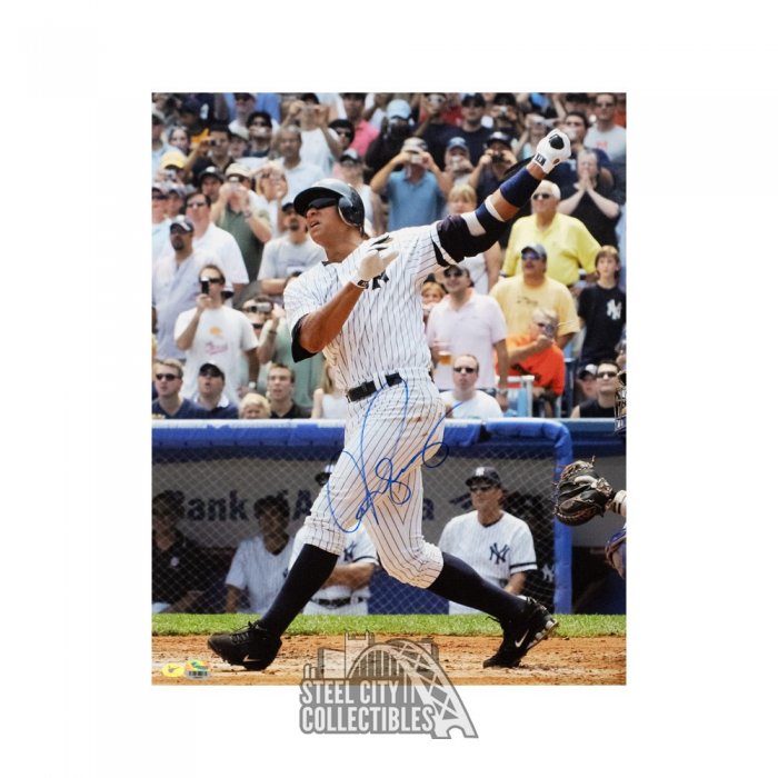 Alex Rodriguez Autographed New York Custom Baseball Jersey - BAS
