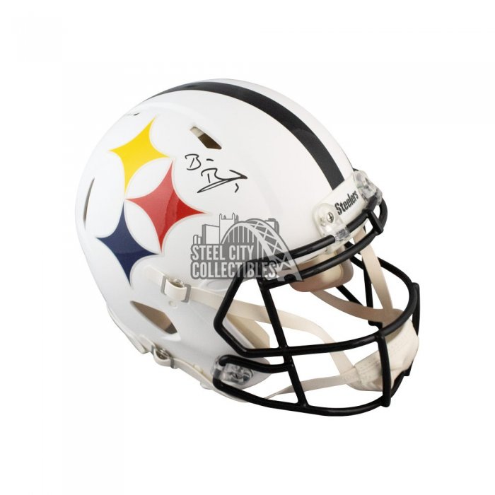 : Ben Roethlisberger Signed Mounted Memories Football Helmet-Official  : Collectibles & Fine Art