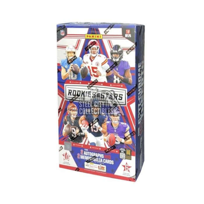 2024 Panini Rookies & Stars Football Hobby Box | Steel City Collectibles