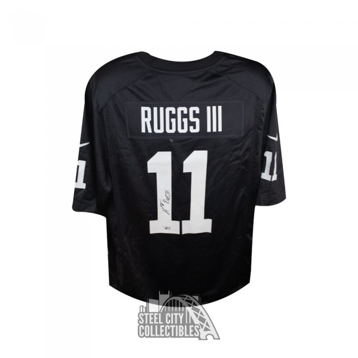 Men's Las Vegas Raiders Henry Ruggs III Nike Black Legend Jersey