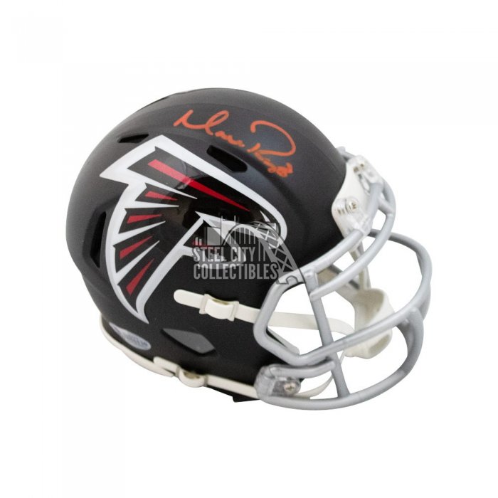 Matt Ryan Autographed Falcons Eclipse Replica Full-Size Football Helmet -  BAS COA (White Ink)