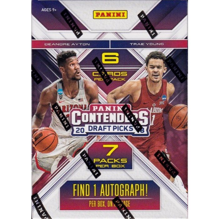 Trae Young 2018-19 Panini Contenders Draft Picks College Playoff