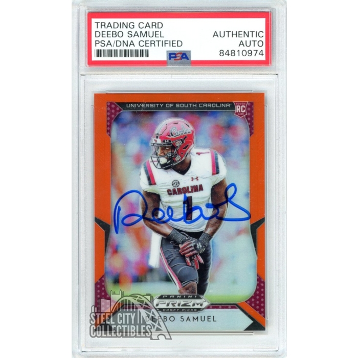 Deebo Samuel 2019 Panini Score Autograph Rookie Card #354 PSA/DNA 10