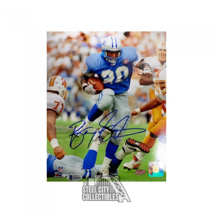 Barry Sanders Autographed Detroit Lions 16x20 Photo - BAS COA