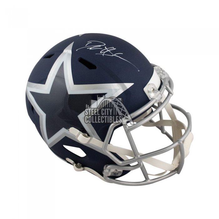 Deion Sanders Autographed Dallas Cowboys F/S Camo Speed Helmet-BAS COA —  Ultimate Autographs