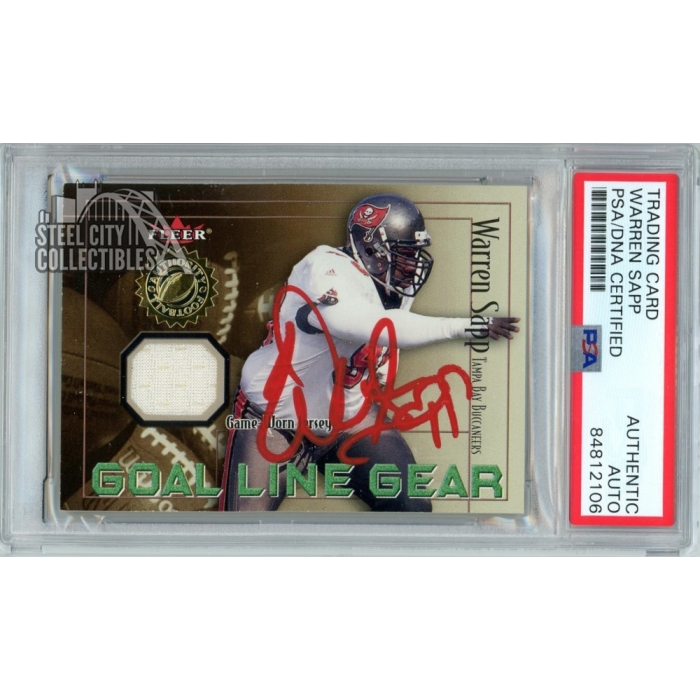 Warren Sapp Autographed Memorabilia  Signed Photo, Jersey, Collectibles &  Merchandise