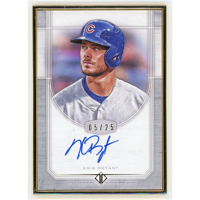 Kris Bryant MLB Memorabilia, Kris Bryant Collectibles, Verified Signed Kris  Bryant Photos