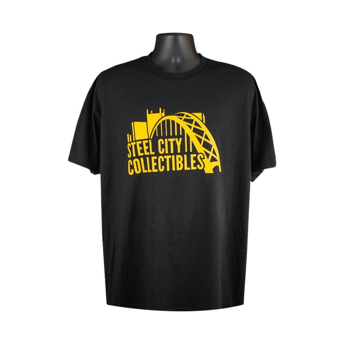 Steel City Collectibles Yellow Logo TShirt Steel City Collectibles