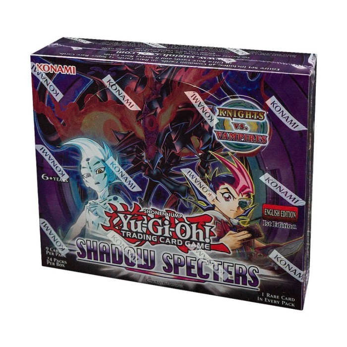 Yu-Gi-Oh! Shadow Specters 1st Edition Booster Box | Steel City Collectibles