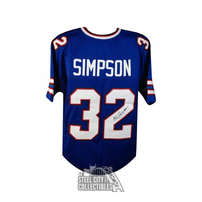 OJ SIMPSON CUSTOM BUFFALO BILLS W JERSEY THE JUICE