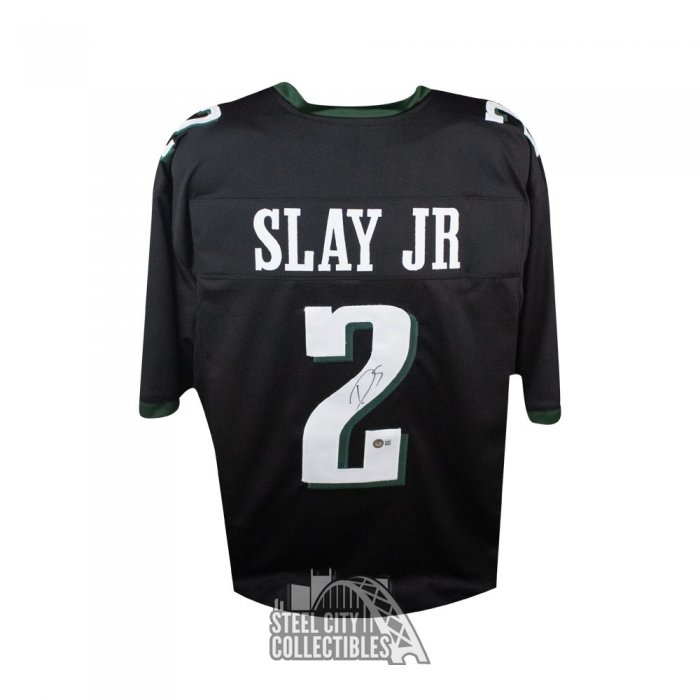 Darius Slay Autographed Philadelphia Custom Green Football Jersey Big Play Slay Inscription - BAS