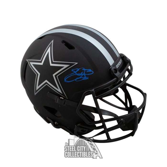 Emmitt Smith Autographed Cowboys Chrome Replica Full-Size