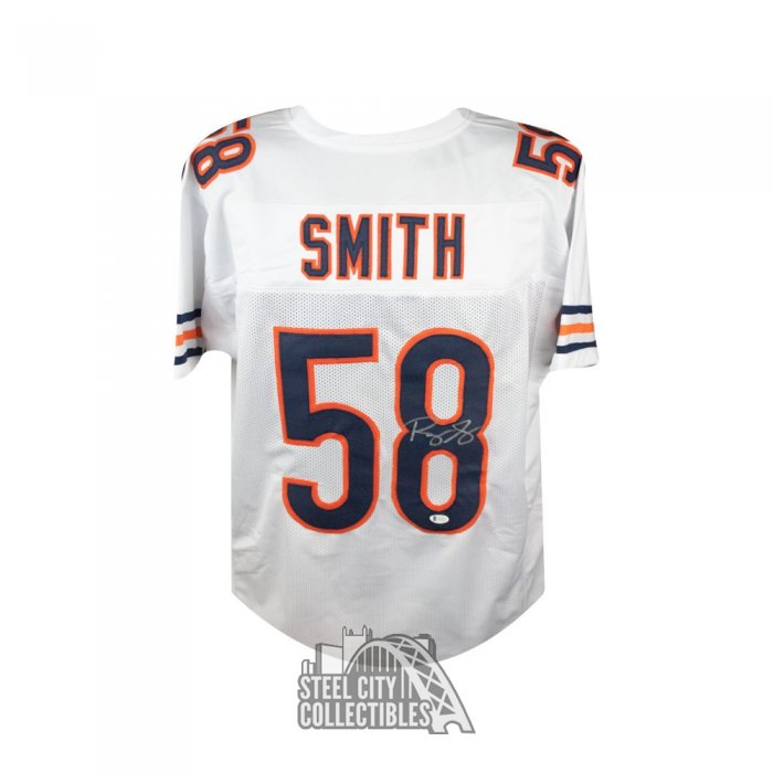 Roquan Smith Autographed Baltimore Custom Purple Football Jersey - BAS