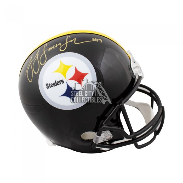 JuJu Smith-Schuster Signed Steelers Full-Size Matte Black Speed Helmet (JSA  COA)