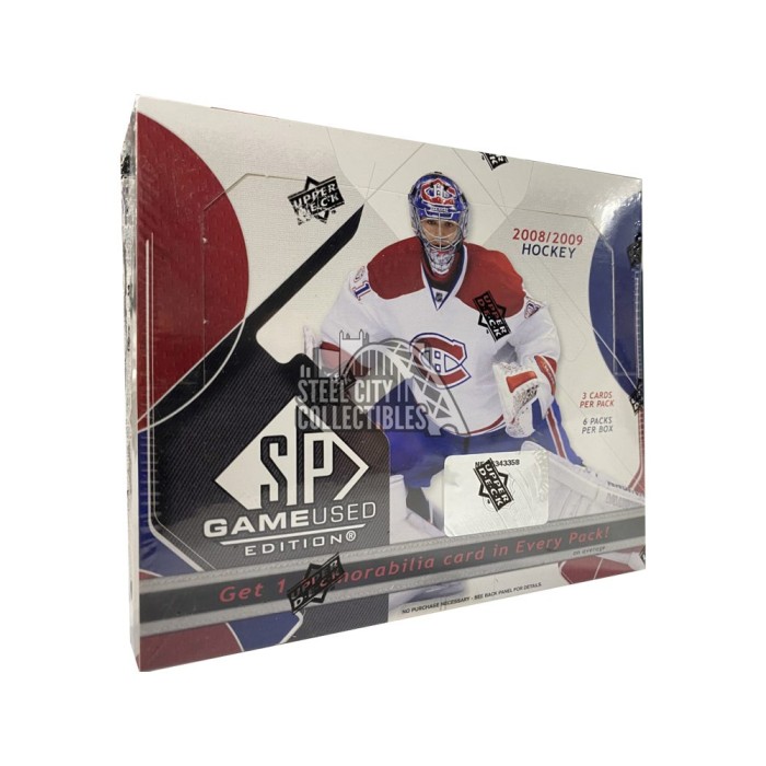 T.J. Oshie 2008-09 Upper Deck SP Game Used Edition Authentic