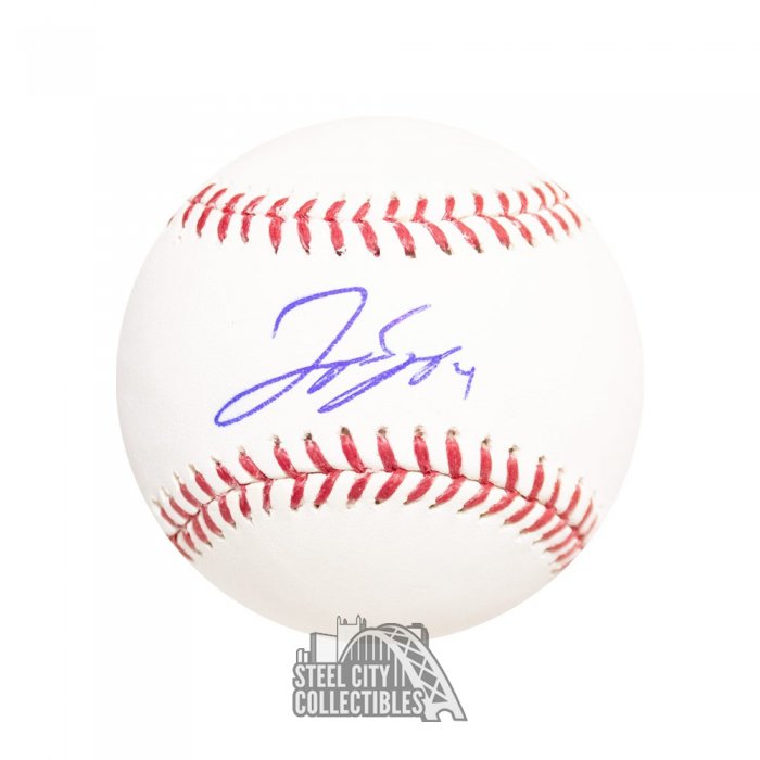 George Springer Autographed World Series Rawlings OML Baseball - JSA W Auth  Blue at 's Sports Collectibles Store