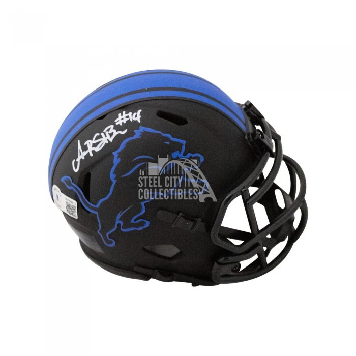 : Detroit Lions NFL Helmet Shadowbox w/Amon-Ra St. Brown card :  Collectibles & Fine Art