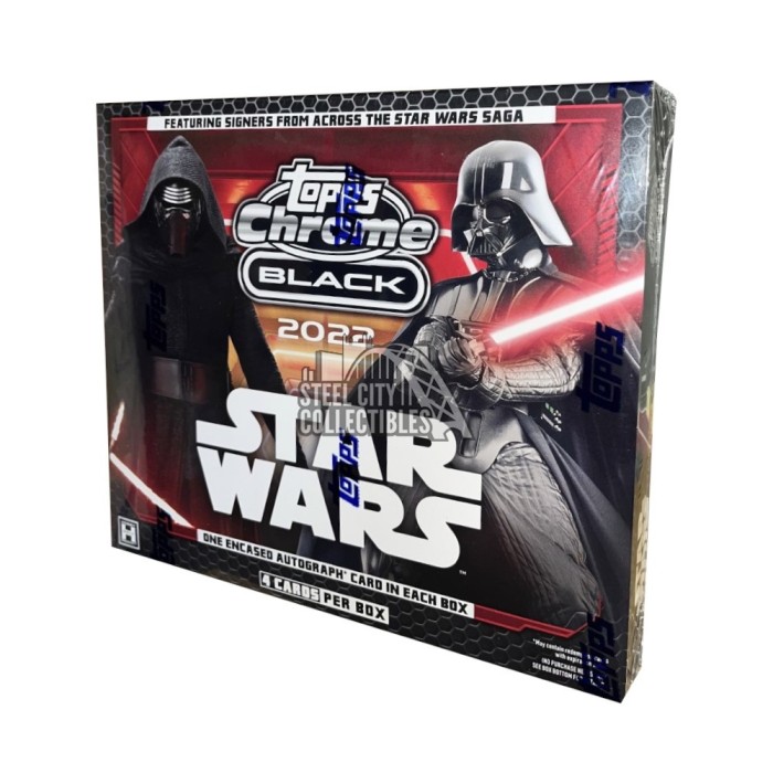 2022 Topps Star Wars Chrome Black Hobby Box