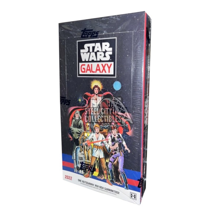 2022 Topps Star Wars Chrome Galaxy Hobby Box Steel City Collectibles