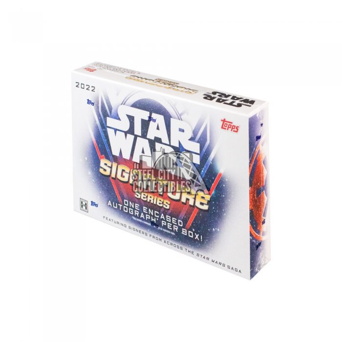 2022 Topps Star Wars Signature Series Hobby Box Steel City Collectibles