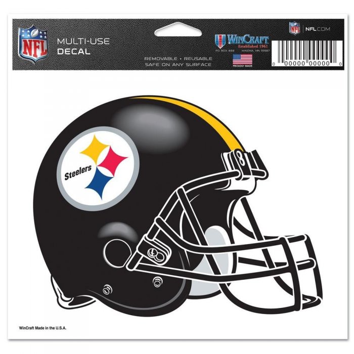 Pittsburgh Steelers Multi Use Heart Decal