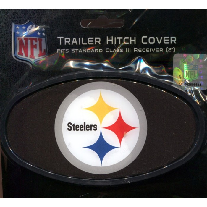 : Pittsburgh Steelers NFL Hitch Cover, Class II & III : Sports &  Outdoors